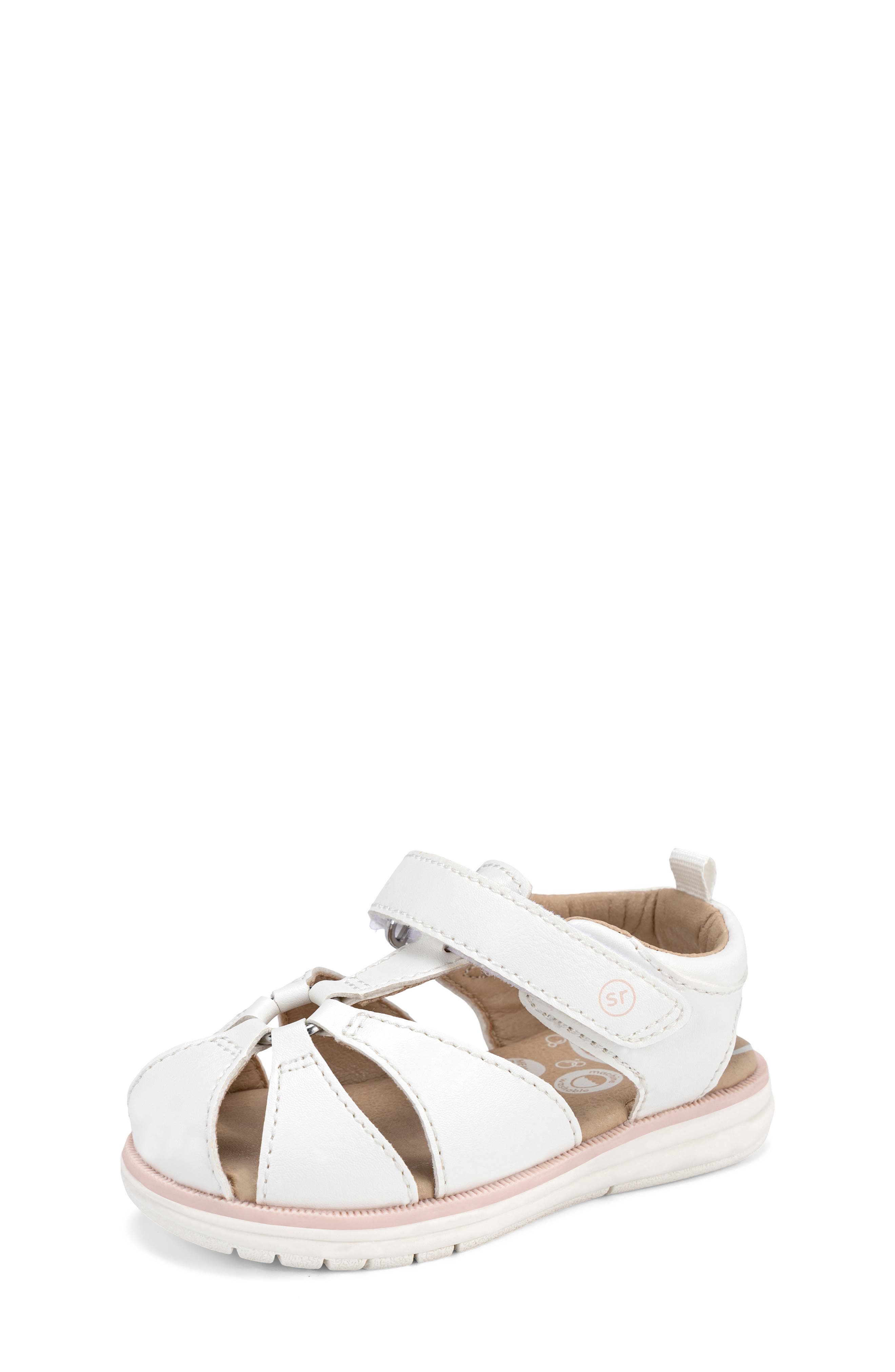 Stride Rite Kids' Vivi Sandal, Alternate, color, White