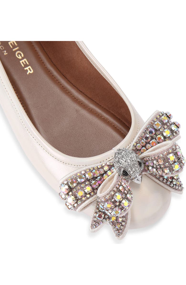 Kurt Geiger London Bow Ballerina Flat, Alternate, color,