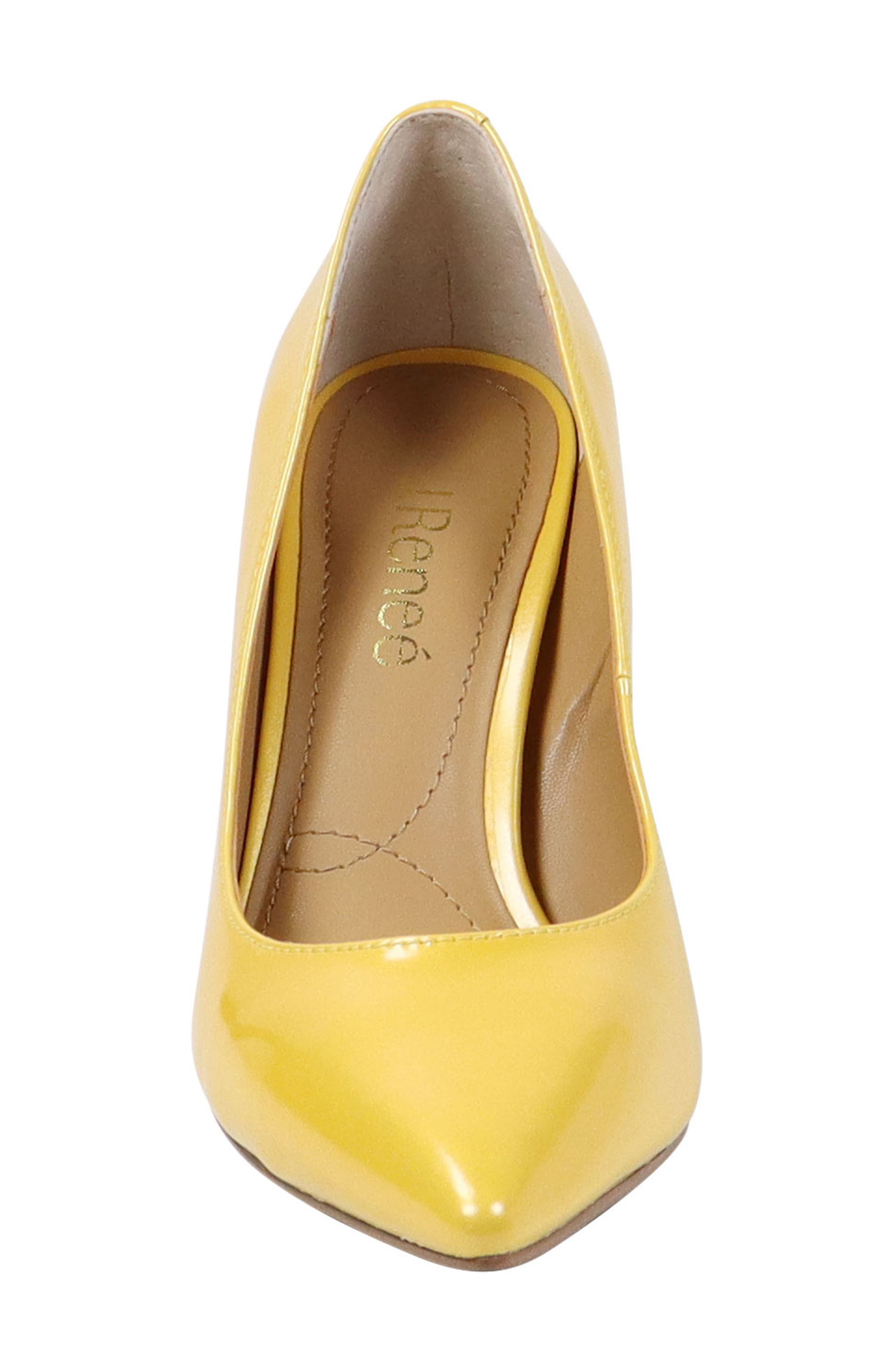 Kanan Pointed Toe Pump, Alternate, color, LEMON