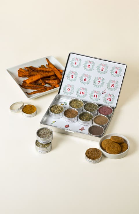 12 Days of Holiday Seasonings Advent Calendar
