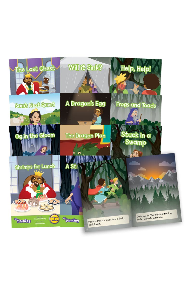 Junior Learning The Beanies Diversity Phase 4, 12 Book Set, Main, color, Multicolored