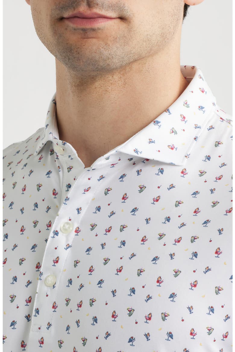 Birdie Bar Featherweight Performance Polo, Alternate, color, WHITE