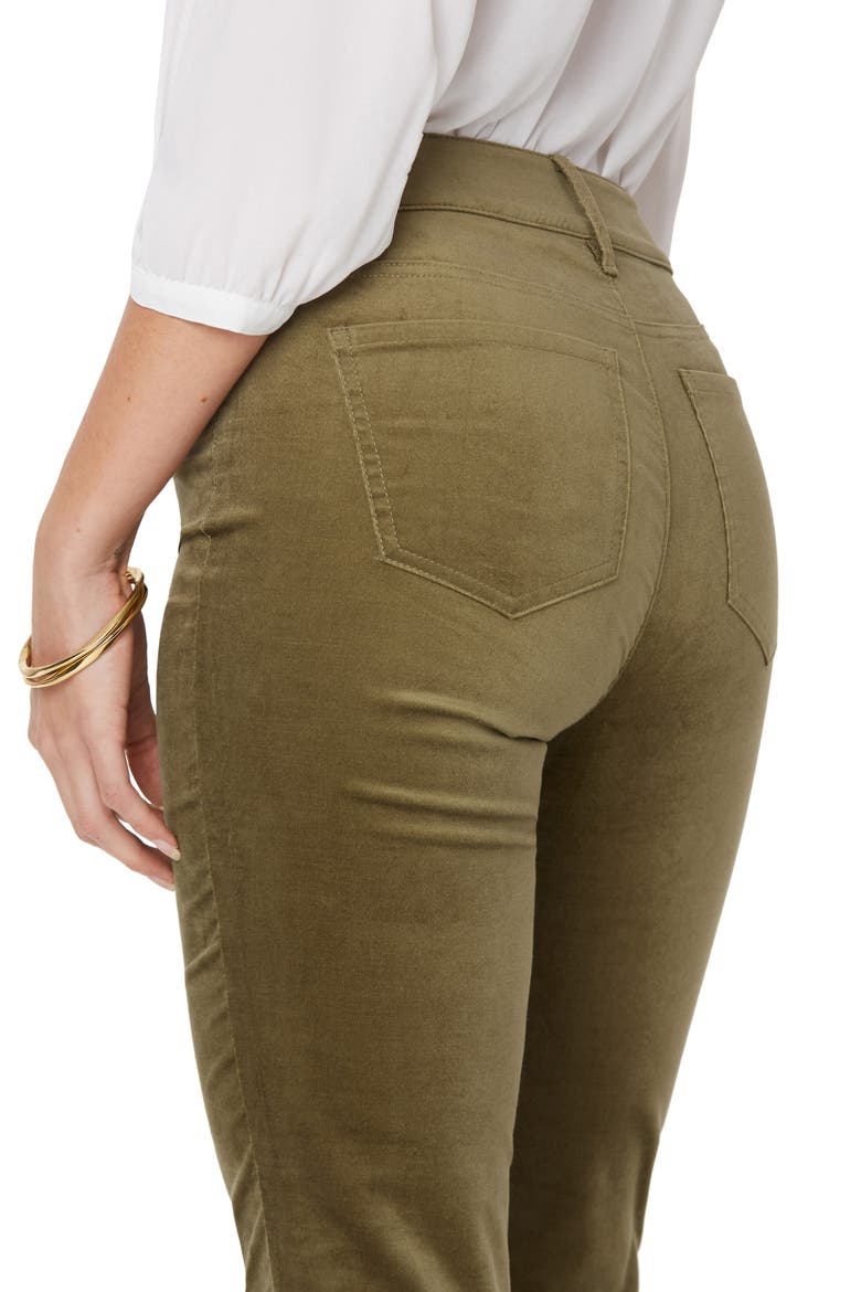 Marilyn Straight Leg Corduroy Pants, Alternate, color, MARTINI OLIVE