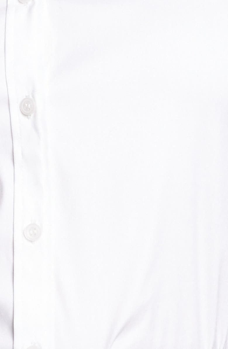 Halogen<sup>®</sup> LONG SLEEVE STRETCH POPLIN BLOUSE, Alternate, color, 