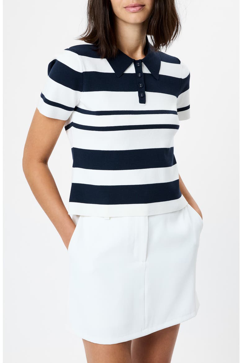 Maxime Stripe Polo, Main, color, SUMMERWHITE-MARINE