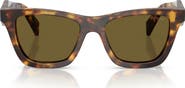 Prada 52mm Butterfly Sunglasses