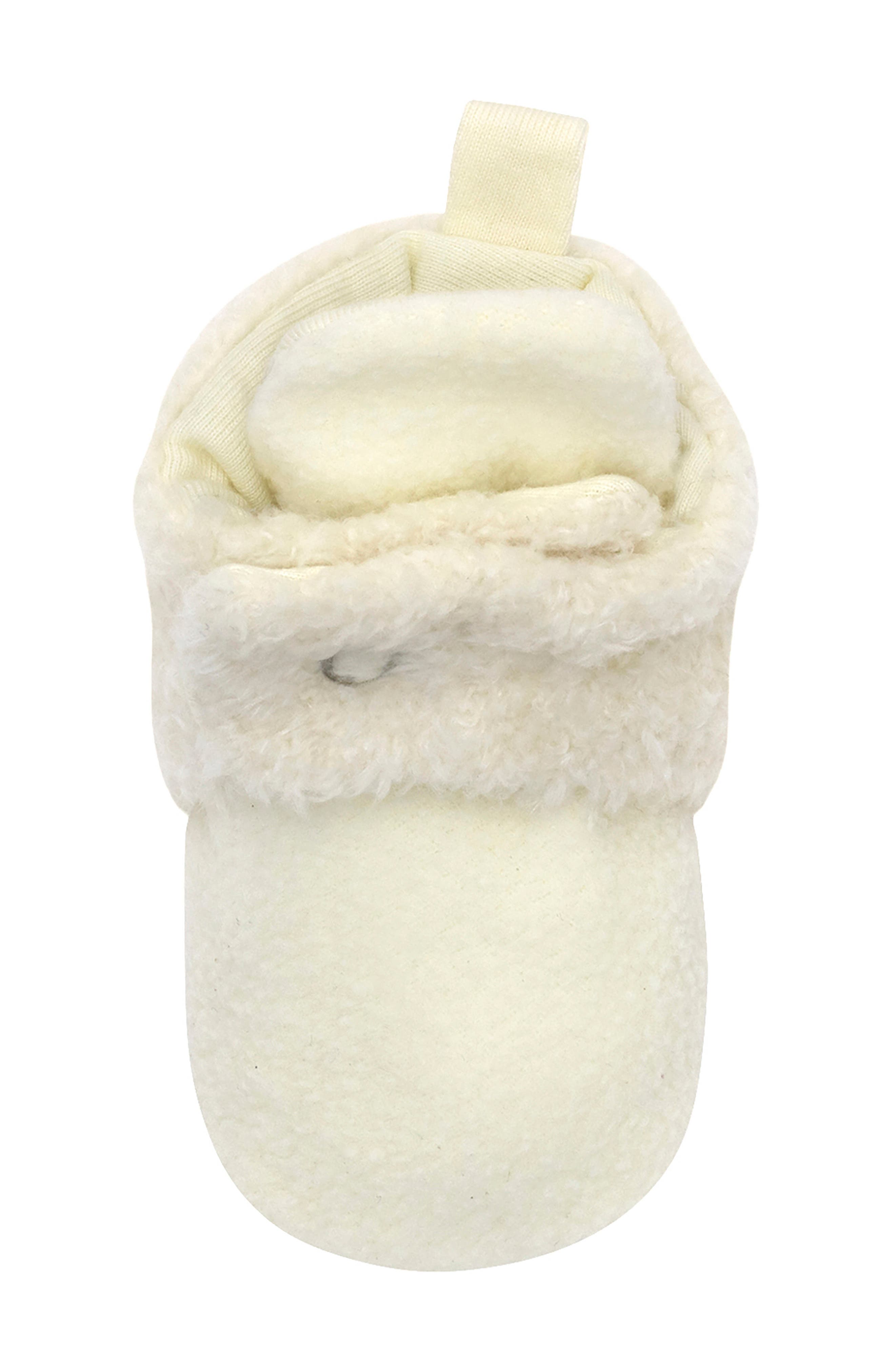 Robeez<sup>®</sup> Sullivan Faux Shearling Bootie, Alternate, color, Ivory