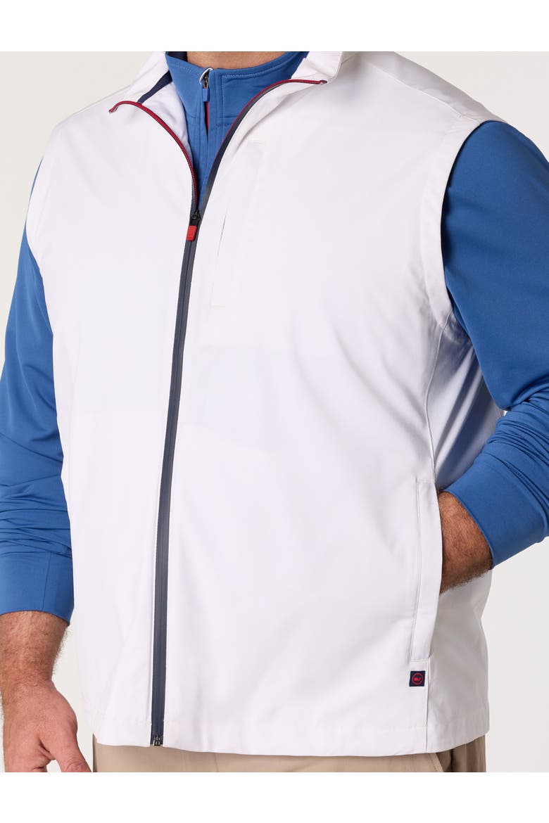 Big & Tall Mariner Soft Shell Performance Vest, Alternate, color, WHITE CAP