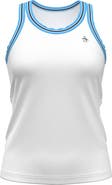 Original Penguin Contrast Rib Racerback Tank