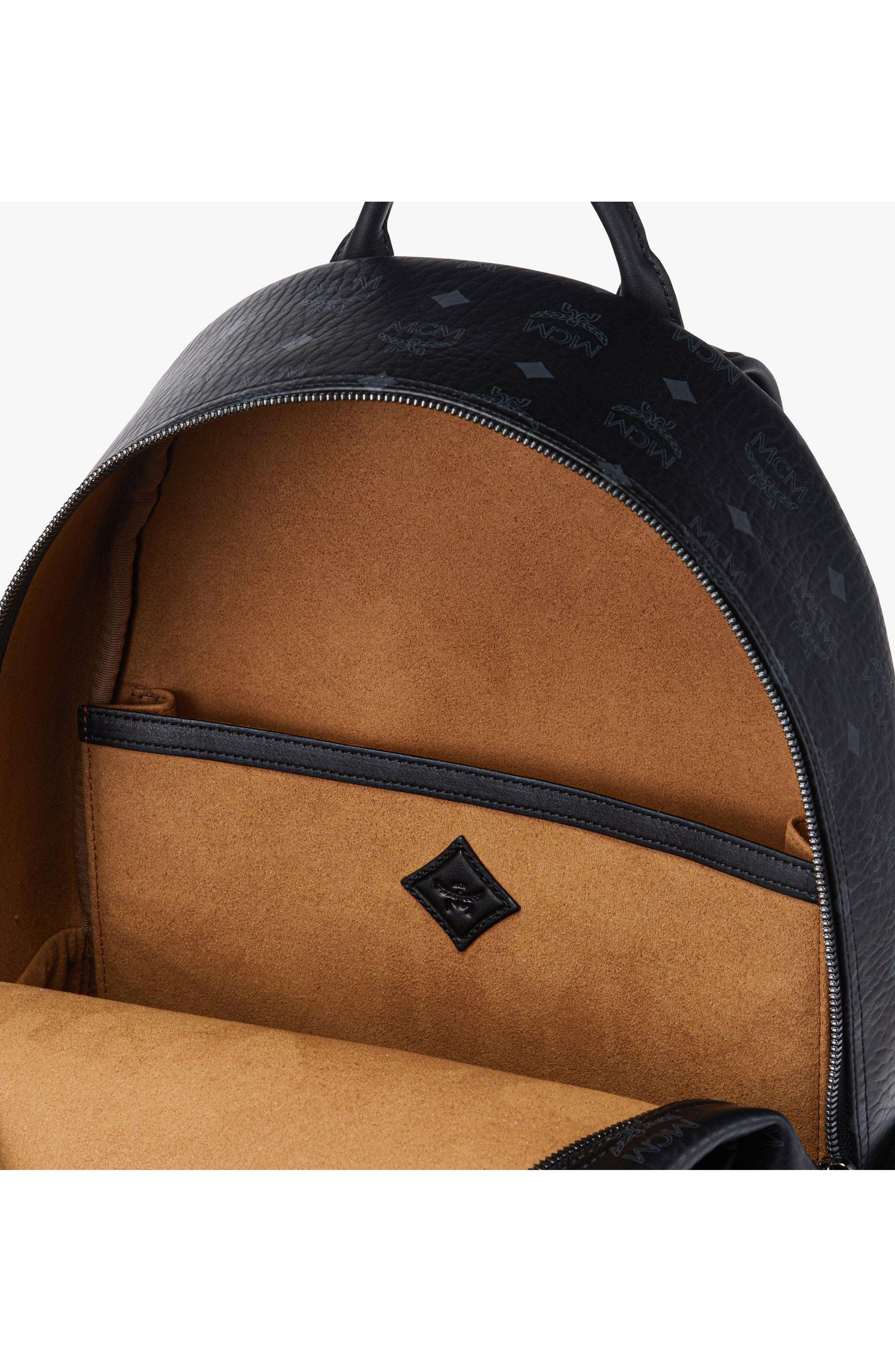 Stark Side Studs Backpack in Visetos, Alternate, color, Black