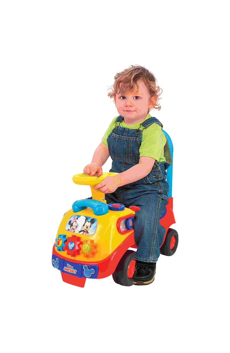 Kiddieland Disney Mickey And Friends Activity Gears Rideon, Alternate, color, Multicolored