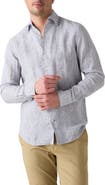 Robert Talbott Morgan Medium Stripe Linen Shirt