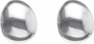 UNODE50 Silver-Tone Sphere Earrings