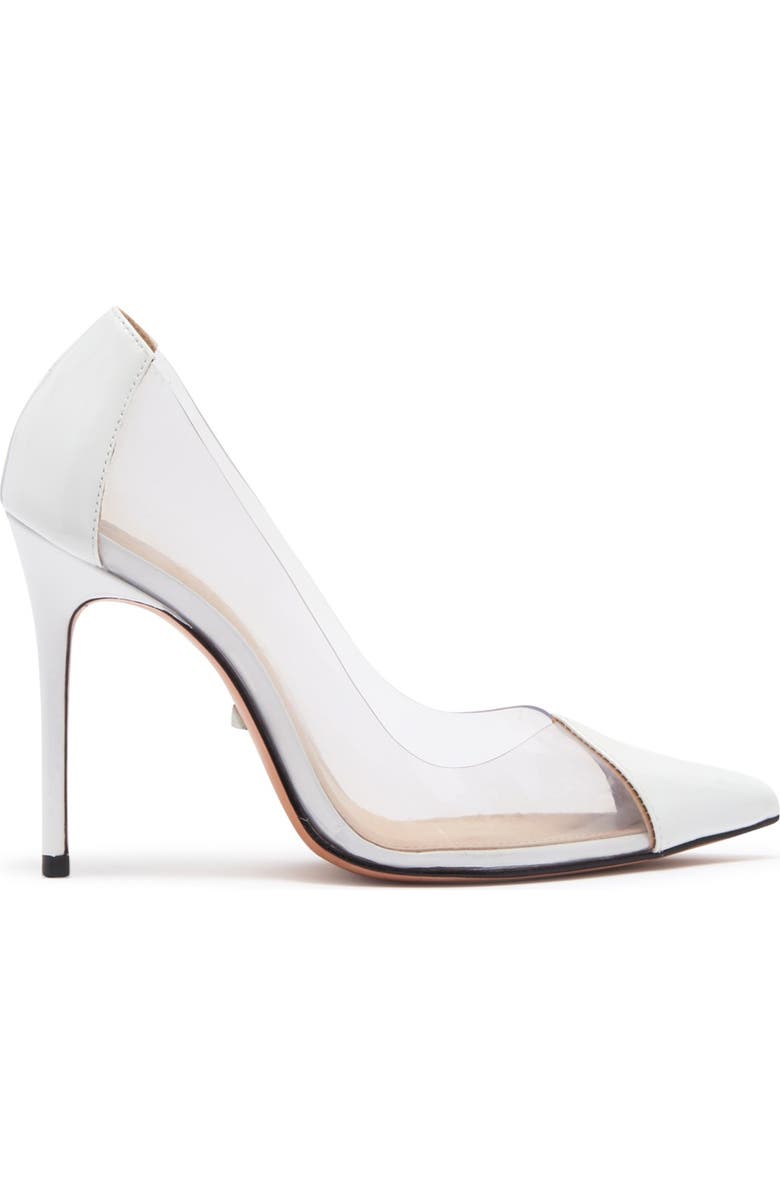 Schutz Cendi Leather Stiletto Pump, Alternate, color,