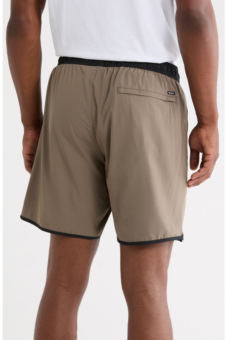 x Ali Yogger Stretch Shorts, Alternate, color, MUSHROOM