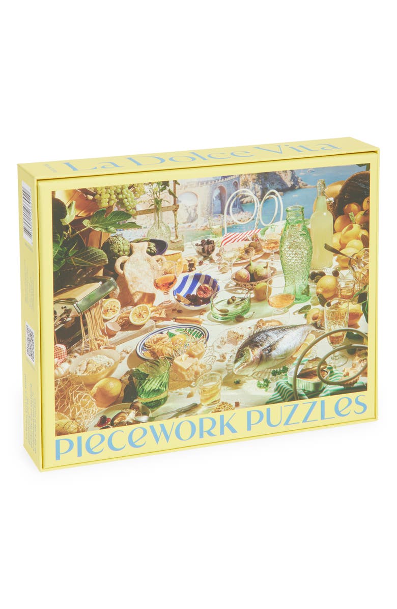 PIECEWORK PUZZLES La Dolce Vita 1000-Piece Puzzle, Alternate, color, Yellow
