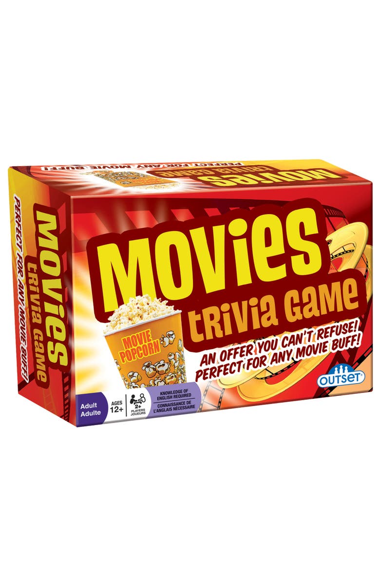 Outset Media Movies Trivia Game, Main, color, Multicolored
