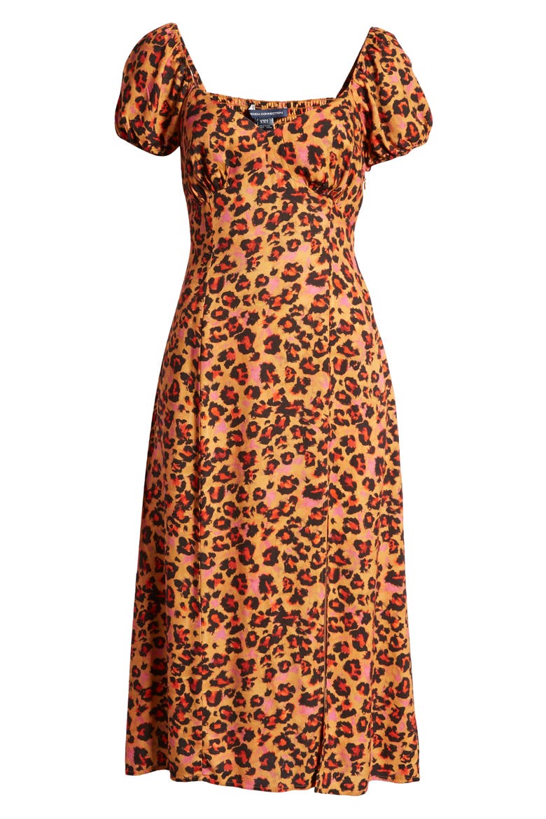 Ameli Leopard Spot Dress, Alternate, color, DESERT ROSE MULTI