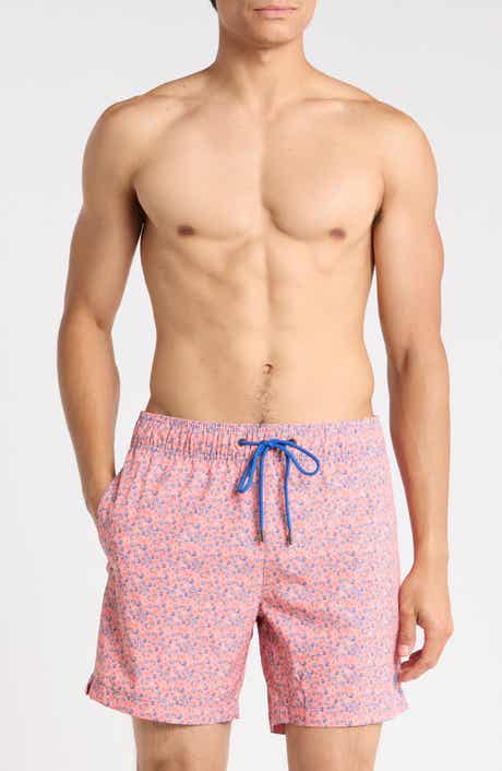 Floral Sea Swim Trunks