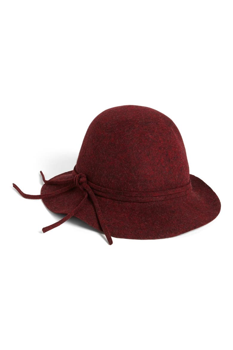 Felt Hat, Main, color, WINE