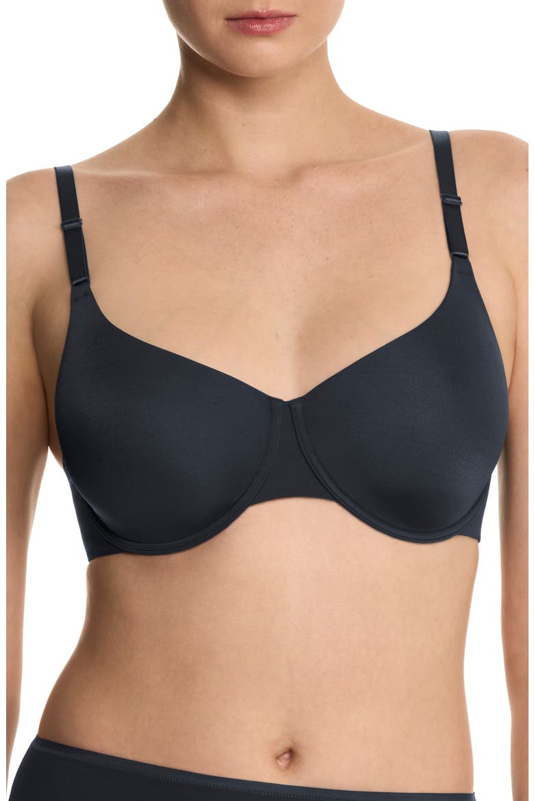 Liquid Full Fit Balconette T-Shirt Bra, Main, color, STORM CLOUD