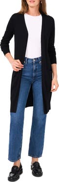 Halogen® Open Front Longline Cardigan