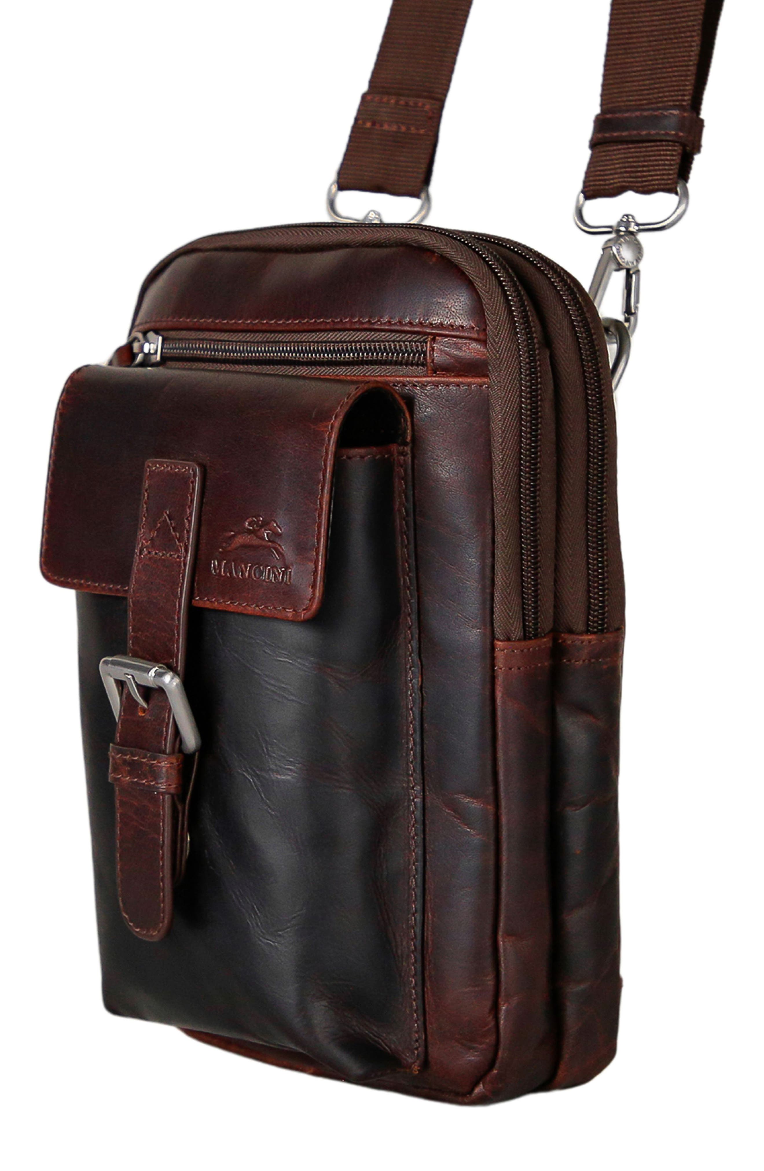 Mancini Organizer Crossbody Bag, Alternate, color, 