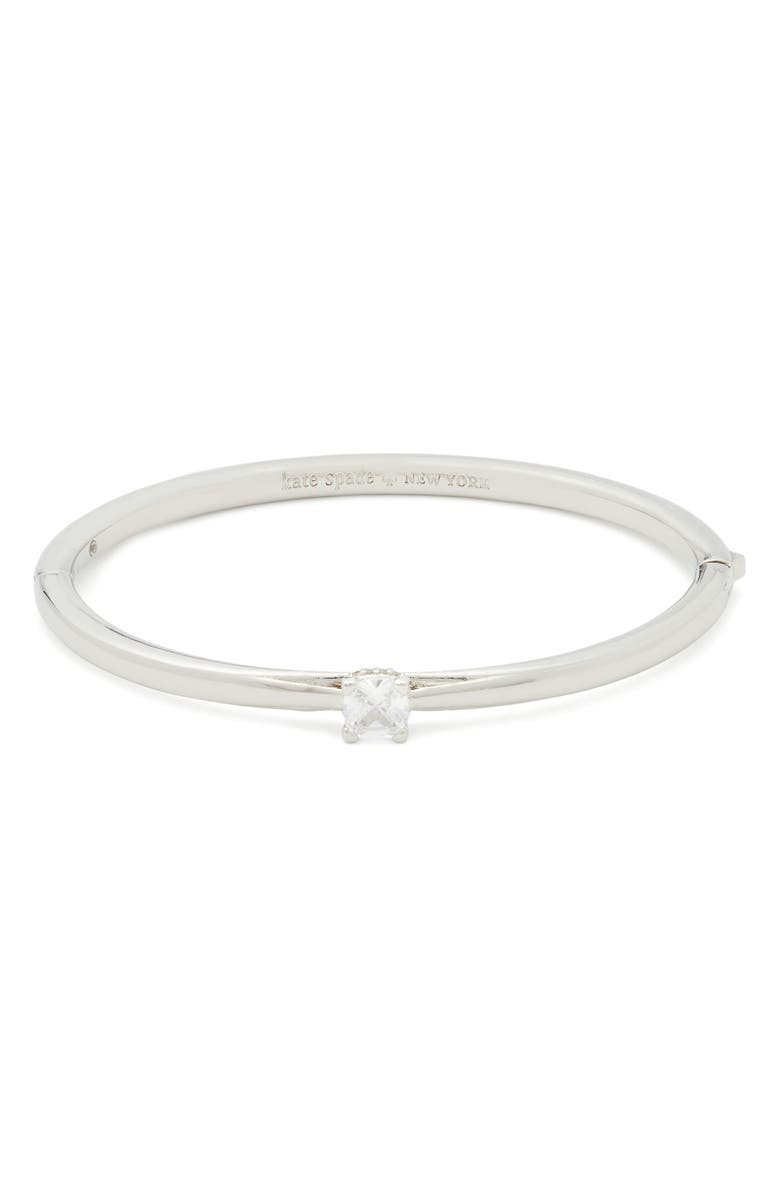 Kate Spade New York little luxuries hinge bangle bracelet, Main, color,