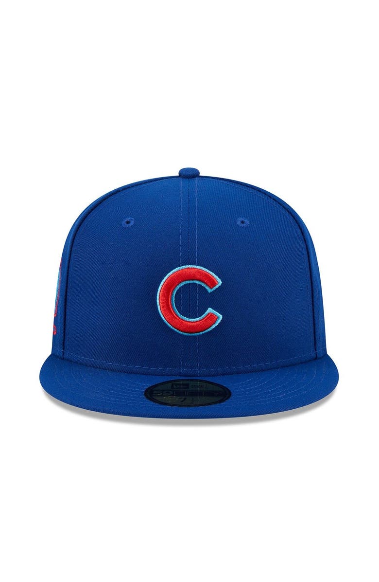 New Era Men's New Era  Royal Chicago Cubs 2023 MLB Father's Day On-Field 59FIFTY Fitted Hat, Alternate, color, Royal