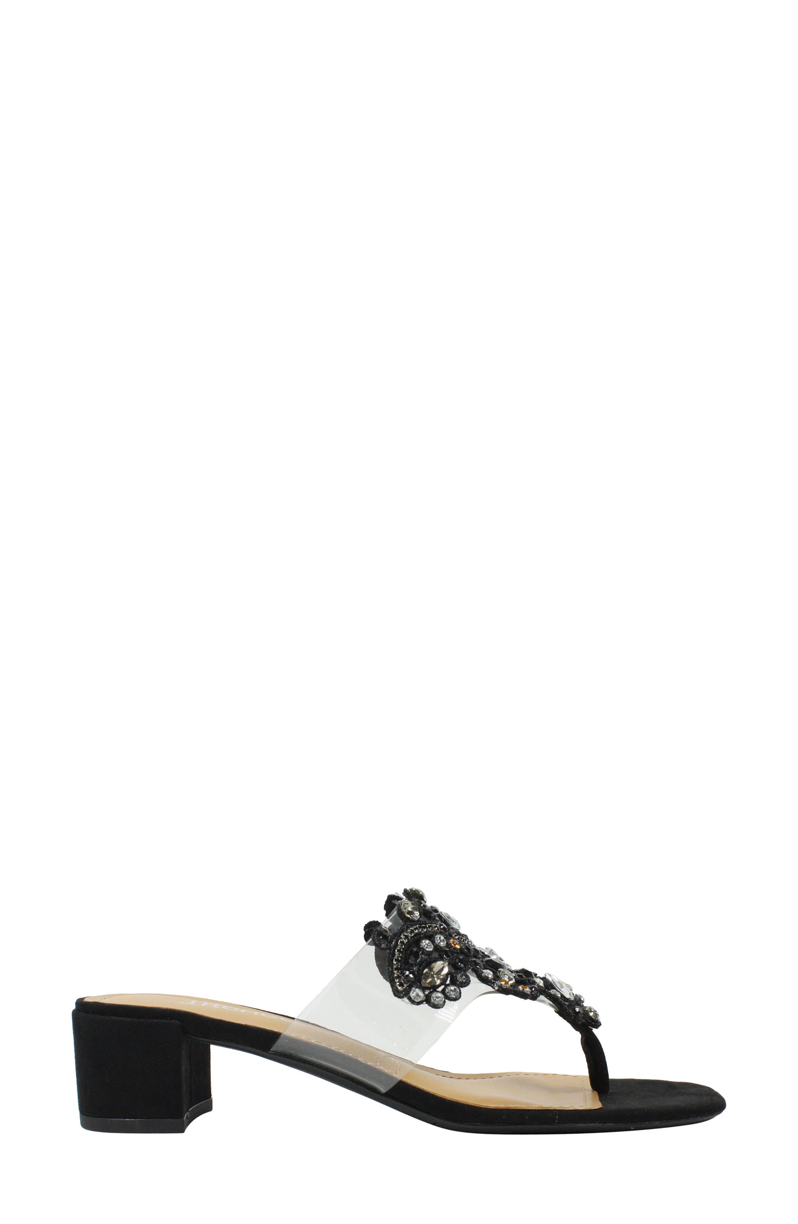 J. Reneé Jonette Embellished Slide Sandal, Alternate, color, 