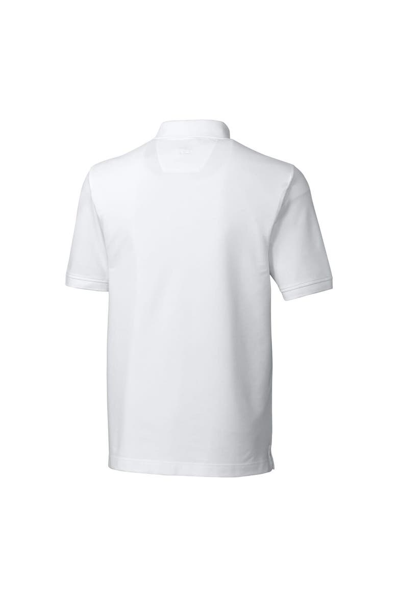 Men's Cutter & Buck  White Detroit Tigers Big & Tall Advantage Tri-Blend Pique Polo, Alternate, color, White