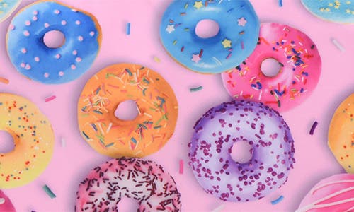 Iscream Kids' Go Do-nuts Weekend Bag In Multi