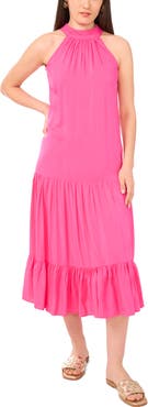 Vince Camuto Tiered Midi Dress