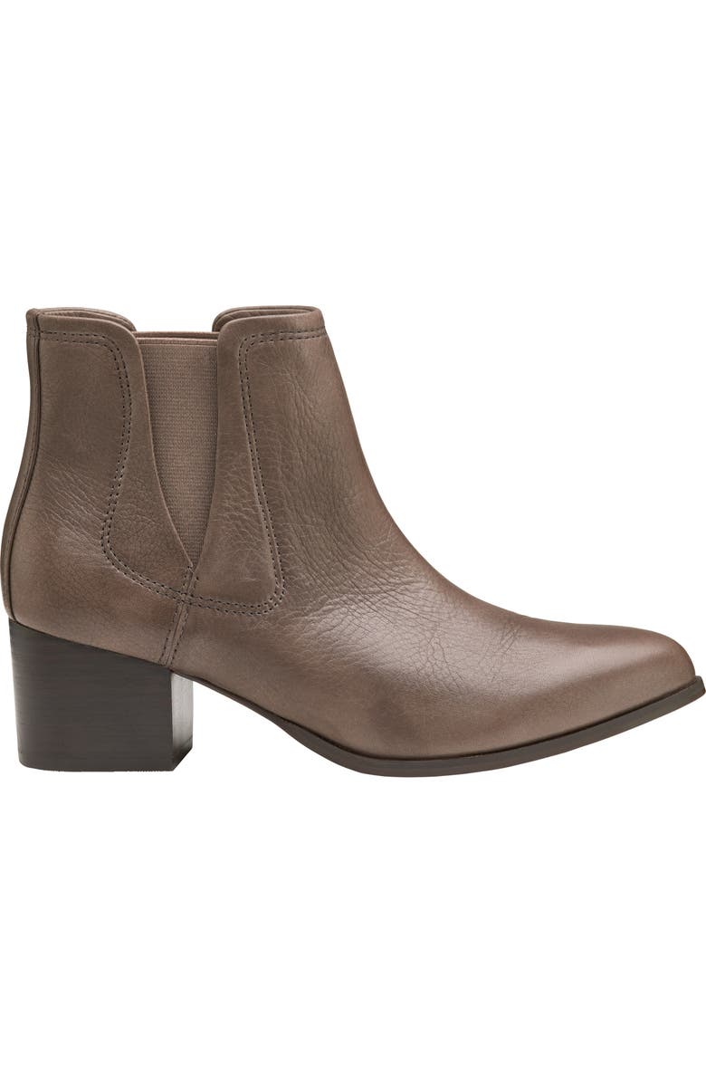 Johnston & Murphy Trista Chelsea Boot, Alternate, color, Gray Calfskin