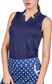 Sofibella Golf Colors Sleeveless Womens Golf Shirt