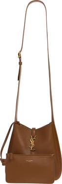 Saint Laurent Le 5 à 7 Leather Crossbody Bag