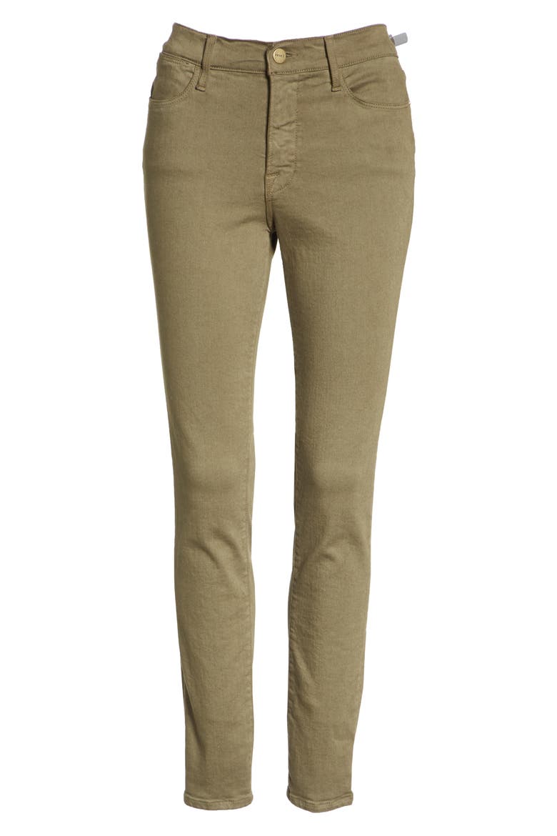 Le Skinny de Jeanne Ankle Jeans, Alternate, color, FOREST
