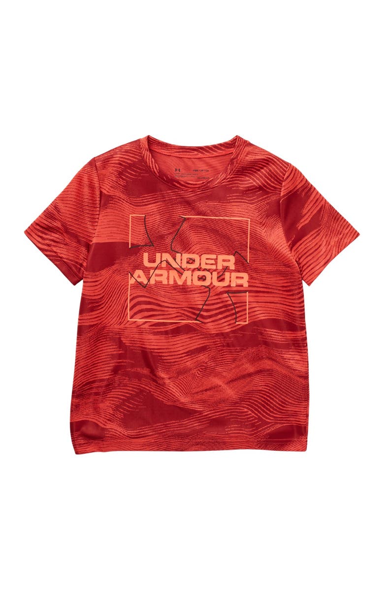 Under Armour Velocity Big Logo Tee, Main, color, 