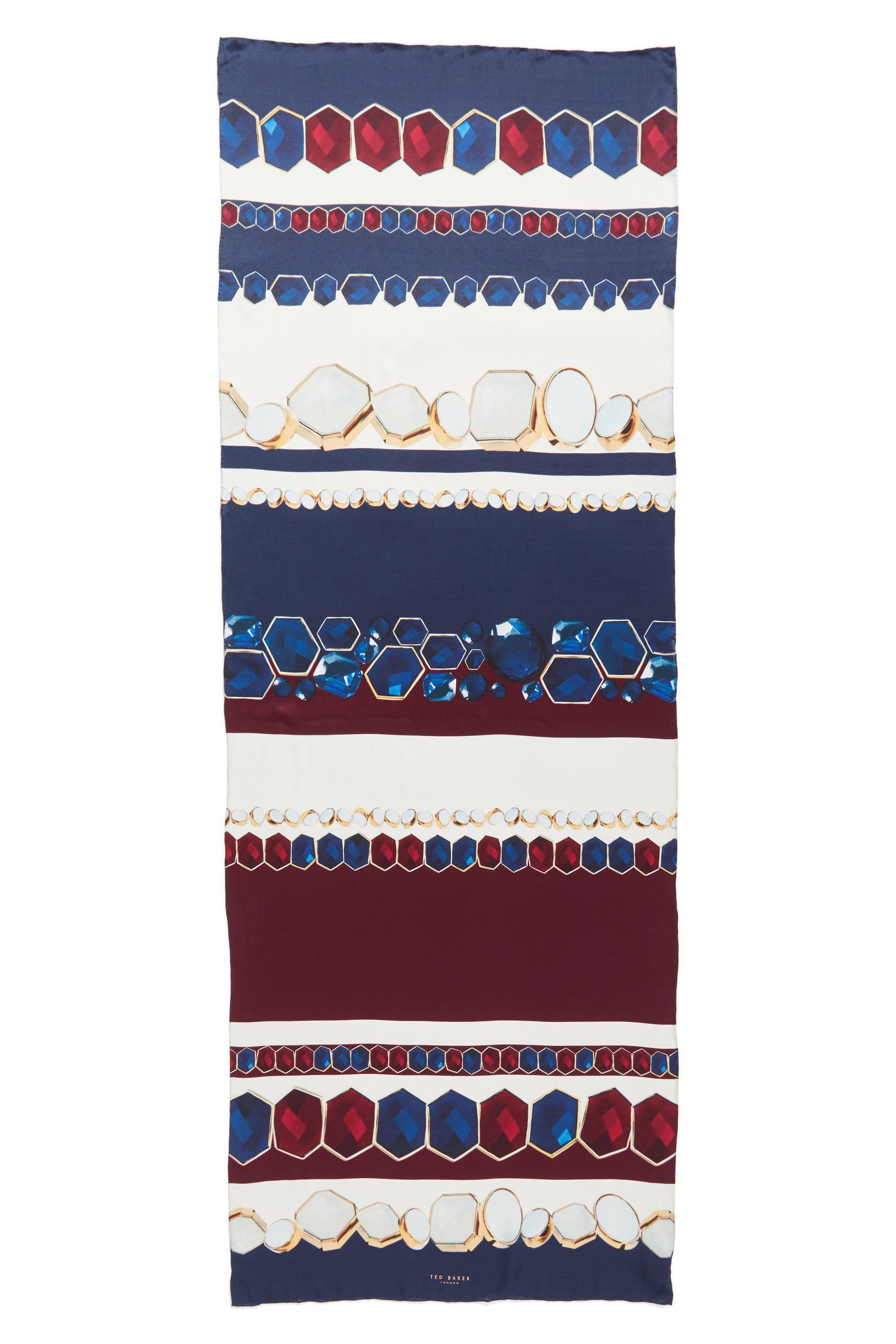 Is Rowing Good For Your Core Ted Baker London Rowing Stripe Silk Scarf (Women) | Nordstrom