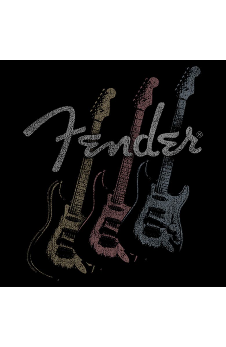 FENDER Men's Fender Triple Fret Logo Graphic T-Shirt, Alternate, color, Black