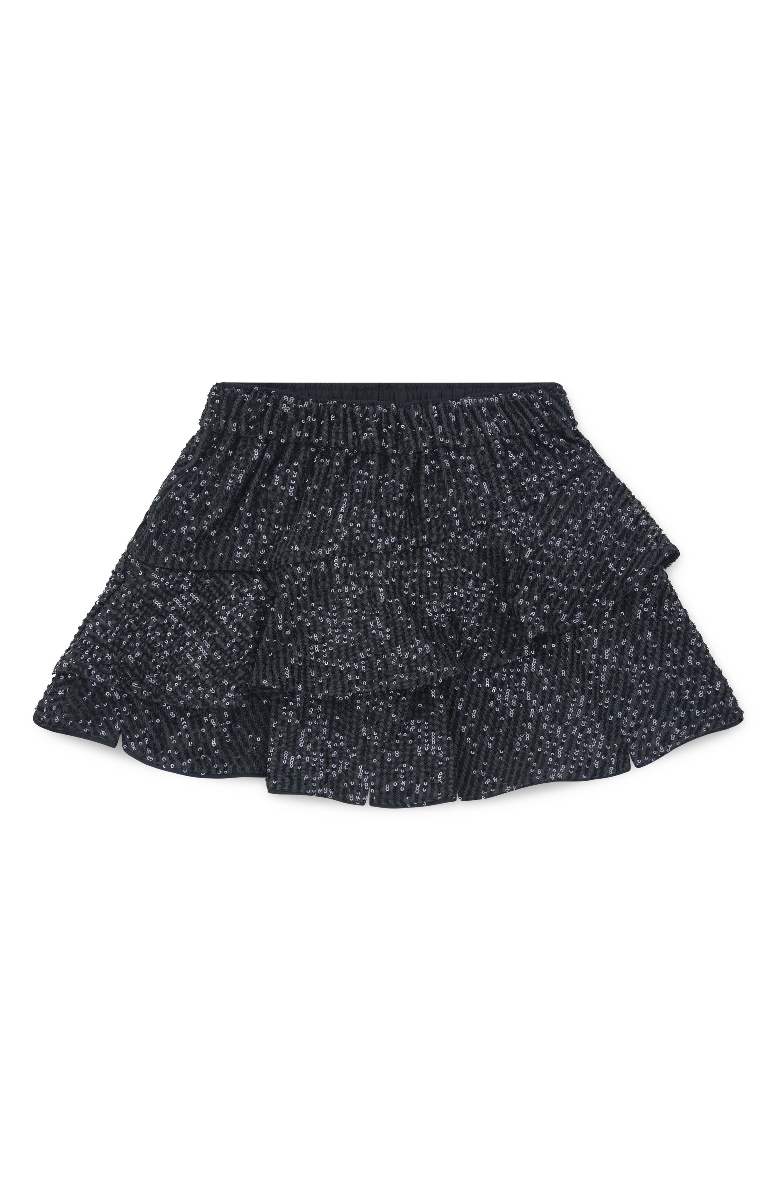 abercrombie kids Kids' Tiered Sequin Skirt