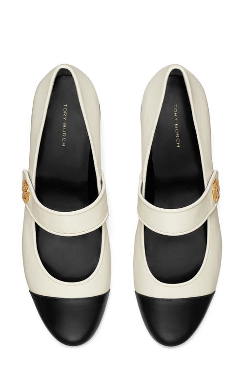 Tory Burch Cap Toe Mary Jane Pump In Multi