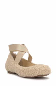 Jessica Simpson 'Mandalaye' Leather Flat