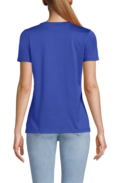 Lands' End Relaxed Supima Cotton Crew Neck T-shirt