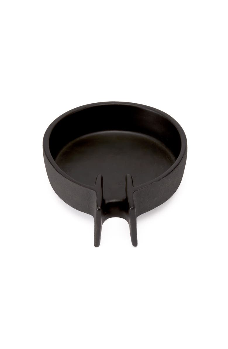 Dumae Roman Soap Dish, Alternate, color, Raw Blanc