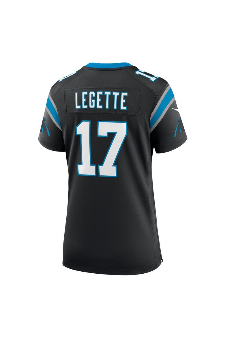 Women's Nike Xavier Legette  Black Carolina Panthers Game Jersey, Alternate, color, Black
