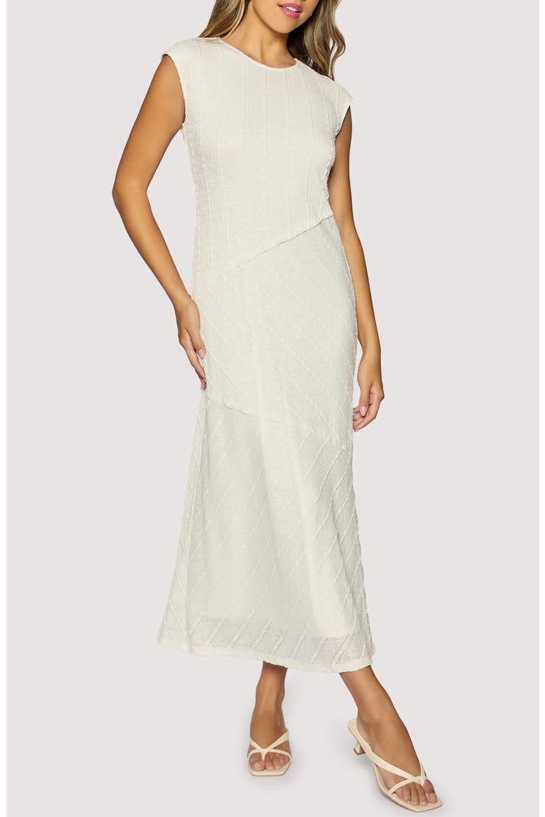 Amore Spell Lace Detail Sleeveless Maxi Dress, Main, color, CREAM