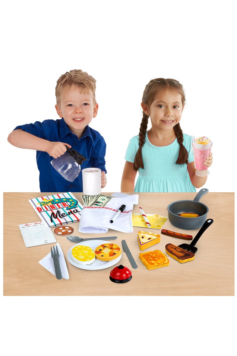 Star Diner Restaurant Playset, Alternate, color, WHITE