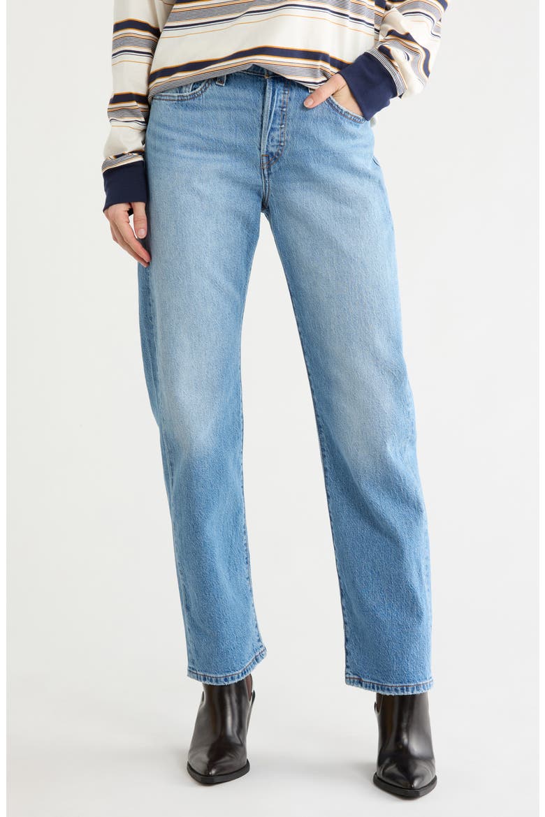 501® Curve High Waist Straight Leg Jeans, Main, color, PLAY ON REF