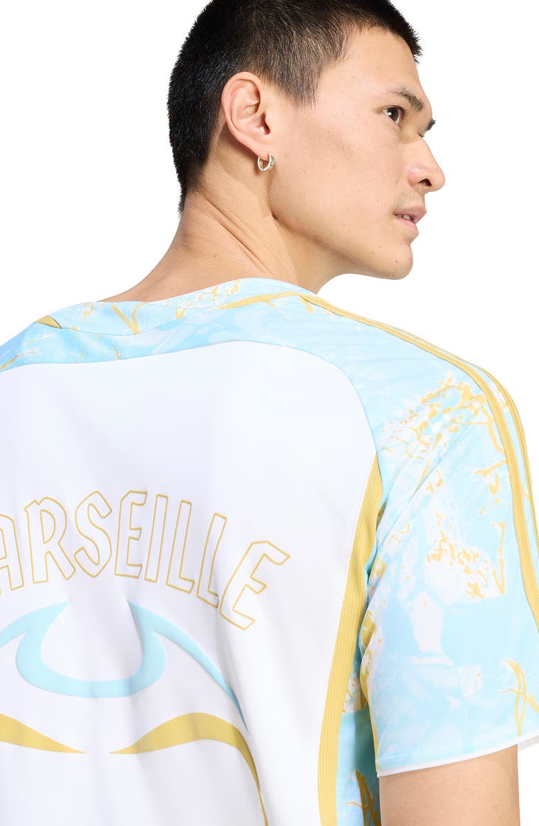 adidas France Graphic Jersey, Alternate, color, White/ Pyrite/ Icey Blue